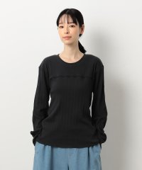 ONIGIRI/ランダムリブ　クルーネックＴシャツ　（長袖）/506991205