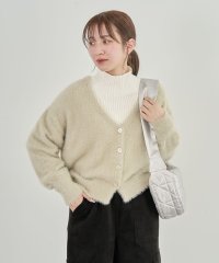 Green Parks/グリーン パークス Green Parks ラメシャギーニットカーディガン/506993015