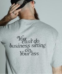 Schott/T－SHIRT YOU CANT DO BUSINESS ON YOUR ASS/ユーキャン ビジネス オン ユア アス Tシャツ/507043140