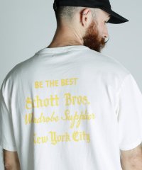 Schott/SNOWWASH T－SHIRT ADVERTISEMENT/スノーウォッシュ Tシャツ アドバタイズメント/507043141