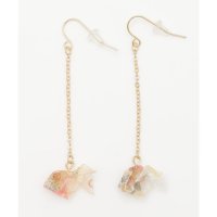 KAYA/【カヤ】揺れ金魚ピアス 桜/507121053