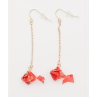 KAYA/【カヤ】揺れ金魚ピアス 桜/507121053