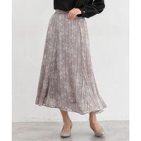 Honeys/ハニーズ Honeys 花柄フレアスカート ボトムス スカート ロングスカート ロング丈 大きいサイズ オフィス きれいめ ラメ入り レディース/507497914