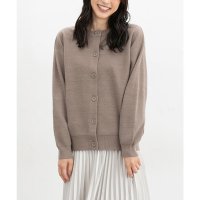 Honeys/ハニーズ Honeys ラメクルーカーデ トップス カーディガン 長袖 クルーネック ラメ 伸縮 ベーシックカラー ラテカラー レディース/507497931