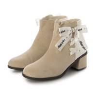 ALGY/アルジー ALGY ブーツ キッズ ヒールリボンブーツ 5331 アルジー 2024秋冬 厚底 チェック柄 スカラップ フラワーカット/507498483