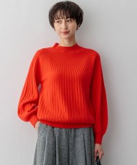 NIJYUSANKU（LARGE SIZE）/セミウーステッド モックネック ニット/507500097
