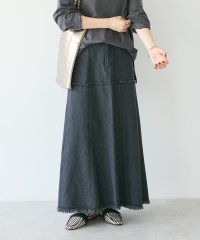 CRAFT STANDARD BOUTIQUE/デニム切替スカート/506943004