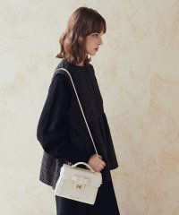 Maison de FLEUR/メゾン ド フルール Maison de FLEUR EC限定フロントリボントップハンドルバッグ/506943512
