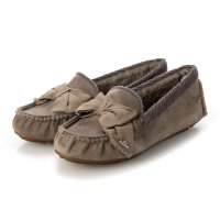 LANVIN en Bleu/ランバン オン ブルー LANVIN en Bleu リボンモチーフボアモカシン/507124256