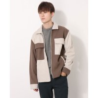 STYLEBLOCK/スタイルブロック STYLEBLOCK フェイクウールZIPスウィングトップブルゾンジャケット/507129589