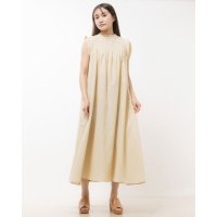 STYLEBLOCK/スタイルブロック STYLEBLOCK リネンタッチシャーリングノースリーブワンピース/507132990