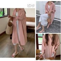 Belle Cie/ベルシー Belle Cie ロングシャツ ワンピース レディース シャツワンピース シンプル シャツワンピ 冷房対策 春服 秋服 ワンピース 羽織り オトナ/507145878