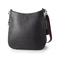 Leather Laboratory/レザーラボラトリー Leather Laboratory 本革 レディース ショルダーバッグ 赤と黒のストラップ/507149545