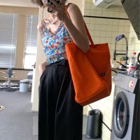 REAL STYLE/リアルスタイル REAL STYLE トートバッグ レディース a4 大きめ 布 大容量 無地 肩掛け カジュアル ネオン 蛍光色 エコ サブ/507149590