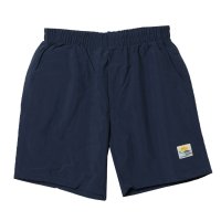 REAL STYLE/リアルスタイル REAL STYLE ハーフパンツ 膝丈 黒 ポケッタブル ナイロン風 ショートパンツ 短パン 軽い ジャージ/507149797