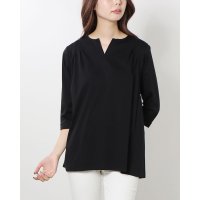 DEBUT/デビュー DEBUTTO シルケットキーネックカットソー/507158349