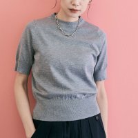 KiraKiraShop/キラキラショップ KiraKiraShop ニット《リブ切り替えサマーコットンニット 全5色 2サイズ》 ［jet0060］/507159545