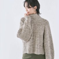 KiraKiraShop/キラキラショップ KiraKiraShop ニット《ミックスヤーンタートルニット 全4色》 ［jks0234］/507159604