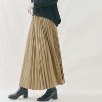 KiraKiraShop/キラキラショップ KiraKiraShop スカート《スウェードロングプリーツスカート 全7色》 ［jnb0060］/507159629