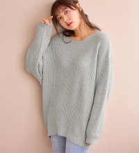 Alotta/もっちりゆるニットトップス/507160051