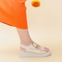 BONTRE/ボントレ BONTRE 厚底ダブルベルトサンダル/507311627