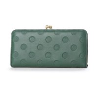 sarai/サライ sarai ドットレザーがま口長財布/507438704