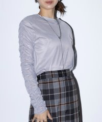 MAISON BREEZE reveur/メゾンブリーズレヴール MAISON BREEZE reveur 3WAY シャーリングチュール リブトップス シアートップス ロンTセット 長袖 XNN/507497133