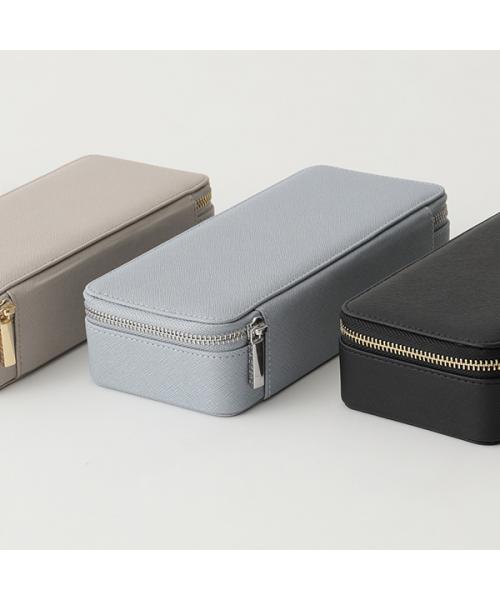 新品！【STACKERS】トラベル ジュエリーボックス L ブルー デビアス Stackers Dusky Blue Large Travel Jewellery Box – STACKERS LONDON