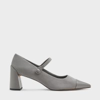 CHARLES & KEITH/テクスチャー キャップトゥポインテッドメリージェーンパンプス/507504503