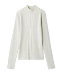 emmi atelier/LENZING(TM) ECOVERO(TM)ラメハイネックリブニットプルオーバー/507505407