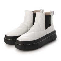 TSUMORI CHISATO WALK/ツモリチサト ウォーク tsumori chisato WALK 厚底キルティングサイドゴアブーツ/507505585