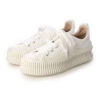 TSUMORI CHISATO WALK/ツモリチサト ウォーク tsumori chisato WALK 厚底レースアップニットスニーカー/507505604