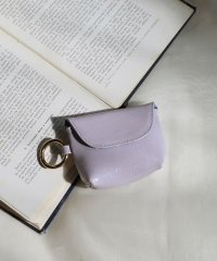 colleca la/コレカラ colleca la リングカラビナ付き エナメルイヤホンケース/ミニポーチ/507506815