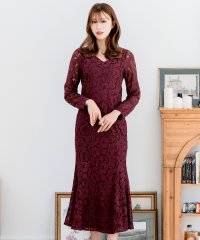 JULIA BOUTIQUE/ジュリアブティック JULIA BOUTIQUE 美人マーメイドレースワンピース/507507099