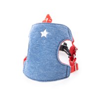 BIRDIE/バーディ BIRDIE スターソフトハーネス SS 小型犬胸当て付胴輪【返品不可商品】/507507243