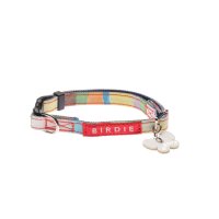 BIRDIE/バーディ BIRDIE ワンタッチマルチボーダーカラー SS 小型犬用ワンタッチバックル首輪【返品不可商品】/507507250