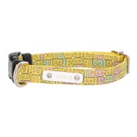 BIRDIE/バーディ BIRDIE モノグラムカラー S 小型犬用ワンタッチバックル首輪【返品不可商品】/507507262