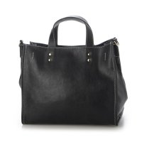 Leather Laboratory/レザーラボラトリー Leather Laboratory 本革 リアルレザー 2WAYトート ショルダー キューブ バッグ/507507404