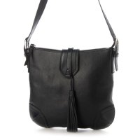 Leather Laboratory/レザーラボラトリー Leather Laboratory フリンジ本革ショルダーバッグ/507507420