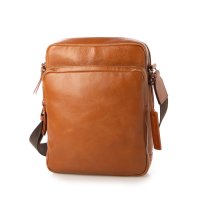 Leather Laboratory/レザーラボラトリー Leather Laboratory オイルレザー 本革縦型トラベルショルダーバッグ/507507452