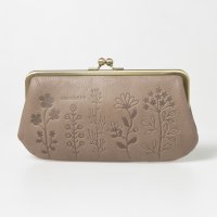 zucchero/ズッケロ zucchero zucchero/ズッケロ オイルシュリンクレザー 日本製 がま口長財布 花柄型押し/507507698