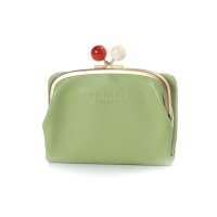 zucchero filato/ズッケロフィラート zucchero filato カウレザーがま口折財布/507507703