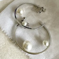 seasukii/シースキー seasukii パールフープイヤリング/507508041