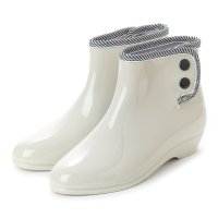 K's PLUS/ケーズプラス K's PLUS ショートレインブーツ ボタンガーデニングブーツ レインシューズ ベージュ kp_15031/507508517