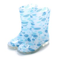 K's PLUS/ケーズプラス K's PLUS キッズ レインブーツ レインシューズ シャワー ドット かわいい kp_16951 (BLUE)/507508539