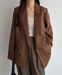 callautia/カラウティア callautia callautia ダブルボタンテーラードジャケット/506887240