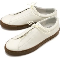 TRAVEL SHOES by chausser/トラベルシューズ バイ ショセ TRAVEL SHOES by chausser Leather sneaker ホワイト WH/CA [TR－013]/506909227