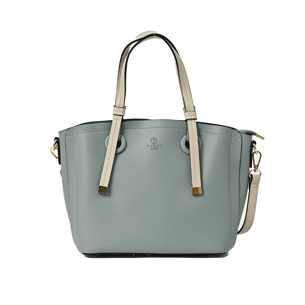 ディーケリー　トートバッグ ディーケリー D.KELLY トートバッグ D.KELLY バイカラー ミディ
