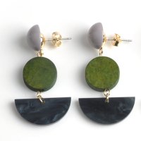 aquagarage/アクアガレージ aquagarage ★2typeウッドビーズミックスピアス/507034588
