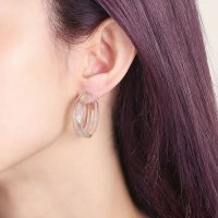 aquagarage/アクアガレージ aquagarage ★クリアフープピアス アクアガレージ/507034641